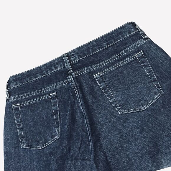 Lee Riders Bootcut Womens Jeans Sz 10P Blue Mid Rise Dark Wash 5-Pocket Stretch - Picture 6 of 15